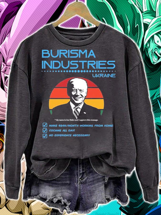 Burisma Industries Ukraine Joe Biden T-Shirt t-shirt sweatshirt