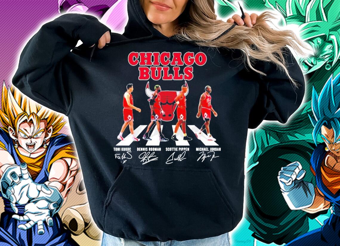 Chicago Bulls Signatures Abbey Road Shirt t-shirt hoodie