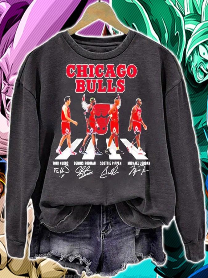 Chicago Bulls Signatures Abbey Road Shirt t-shirt sweatshirt