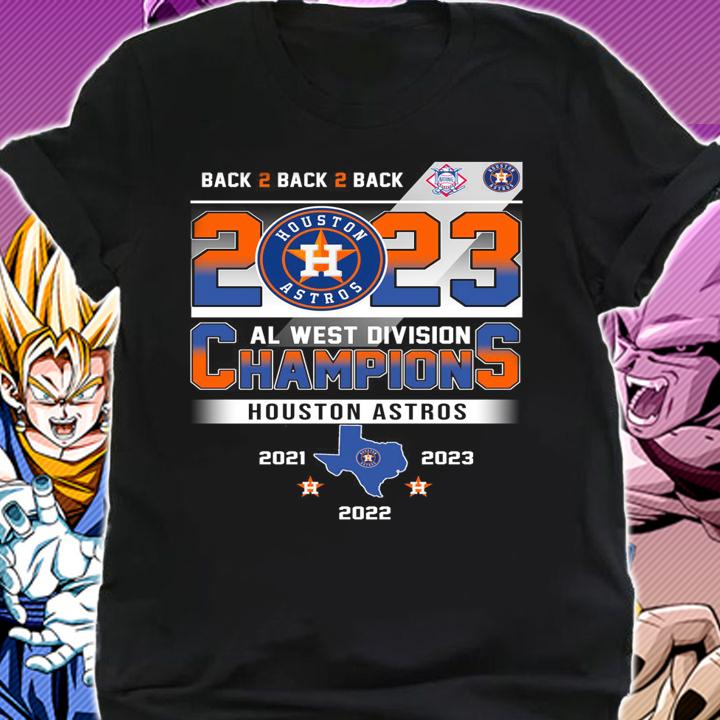 2023 Al West Division Champions Houston Astros Back to Back t-shirt shirt
