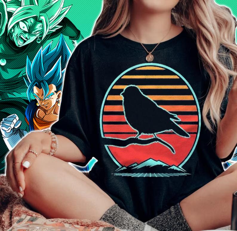 Canary Pet Bird Retro Vintage 80S Style Birding Gift Shirt t-shirt woman shirt