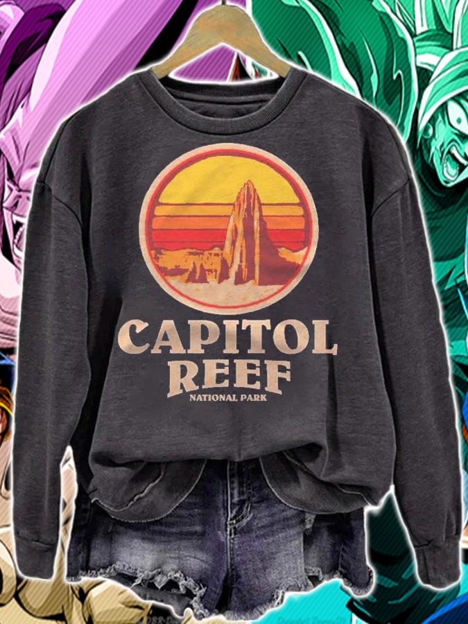 Capitol Reef National Park  Vintage Utah Retro Shirt t-shirt sweatshirt