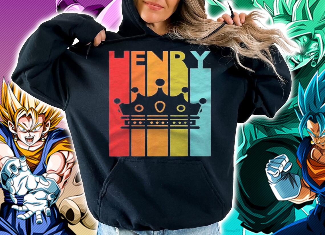 Henry Gift Idea For Boys Men Retro First Name Vintage Henry Shirt t-shirt hoodie