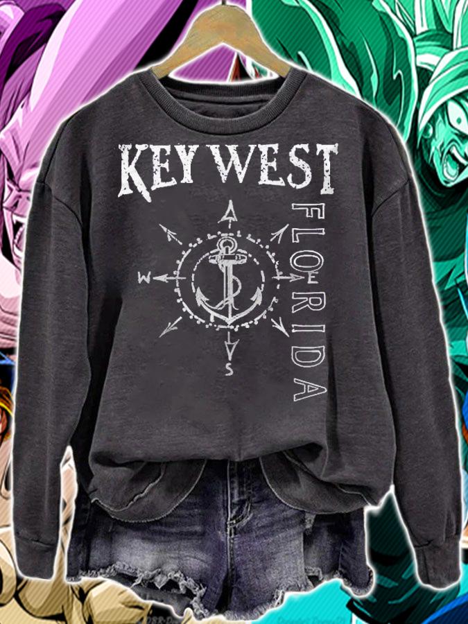 Key West Florida Souvenirs Compass Rose Shirt t-shirt sweatshirt