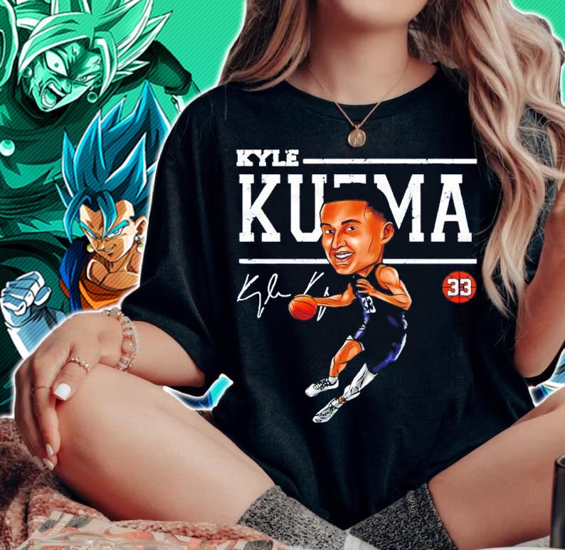 Kyle Kuzma Washington Basketball signature T-shirt t-shirt woman shirt