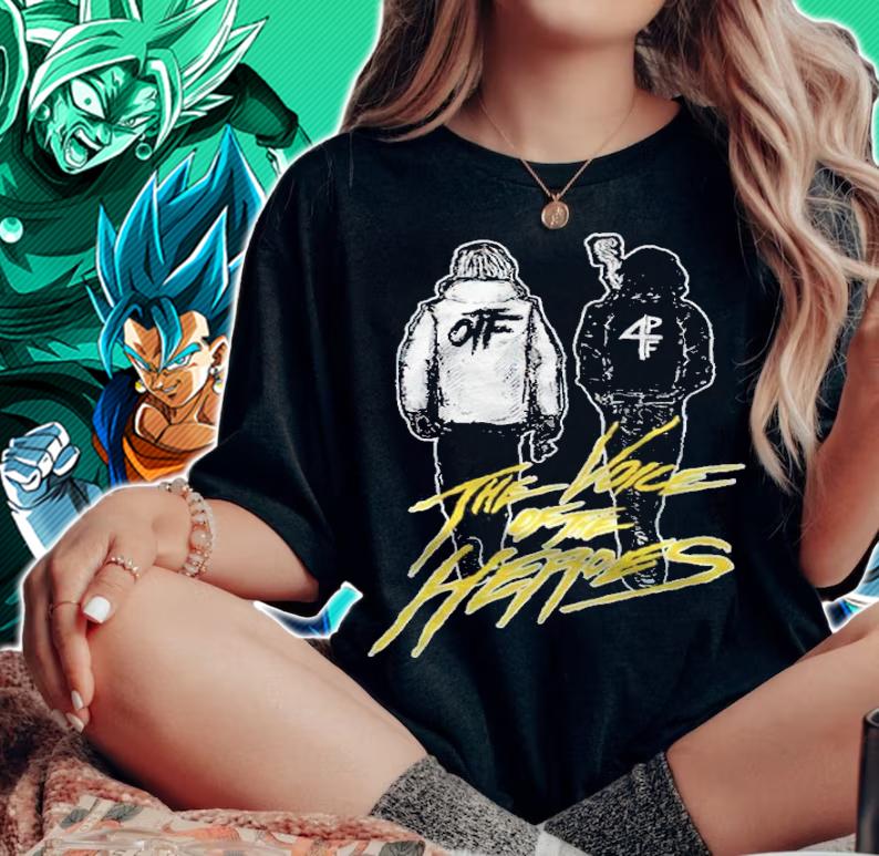 Lil Durk and Lil Baby the voice of the Heroes 2022 T-shirt t-shirt woman shirt