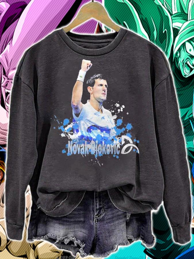 Novak Djokovic sportsman T-shirt t-shirt sweatshirt