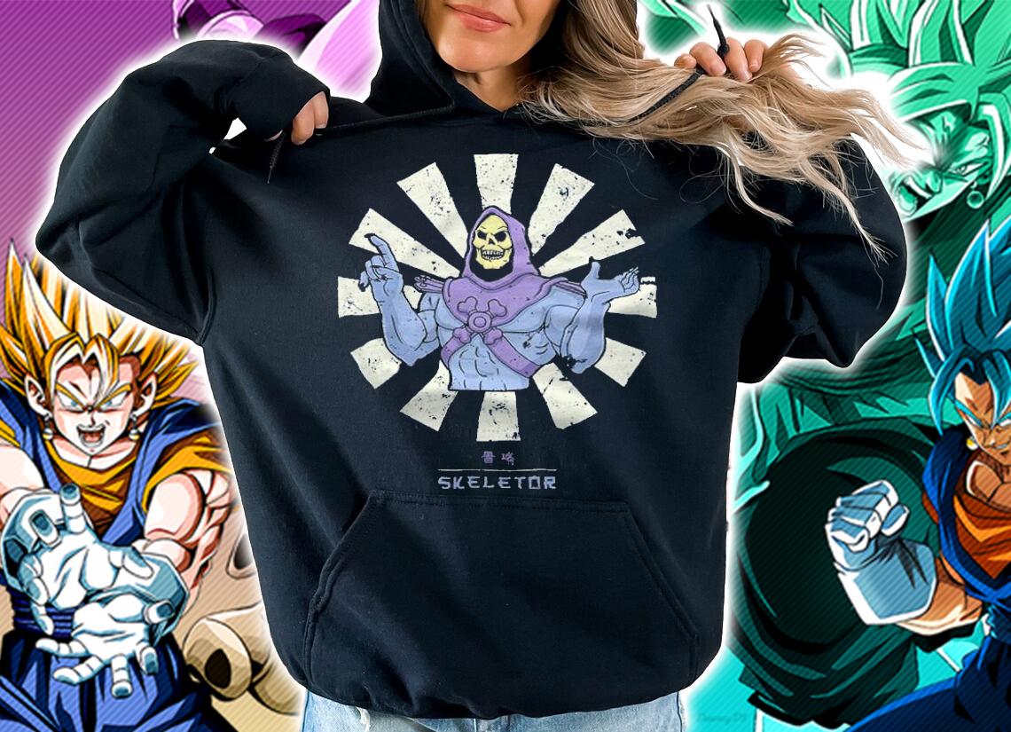 Skeletor Retro Japanese Shirt t-shirt hoodie