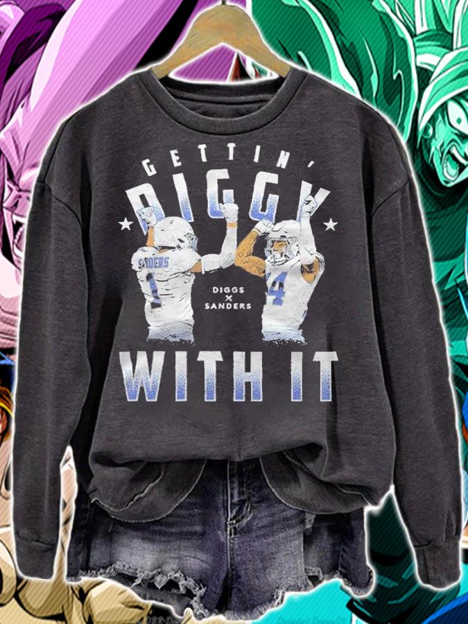 Stefon Diggs Gettin Diggy With It Buffalo Football Shirt t-shirt sweatshirt