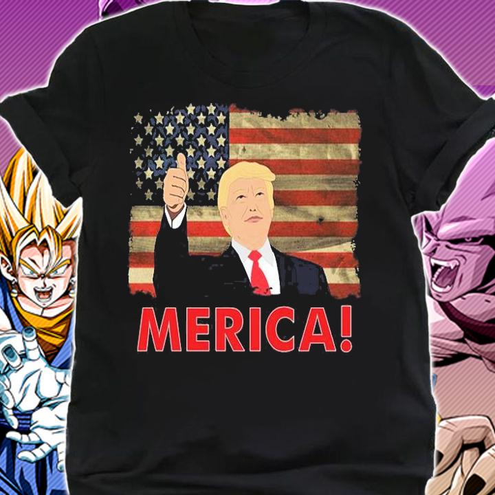 Trump Merica USA Flag Vintage T-Shirt t-shirt shirt