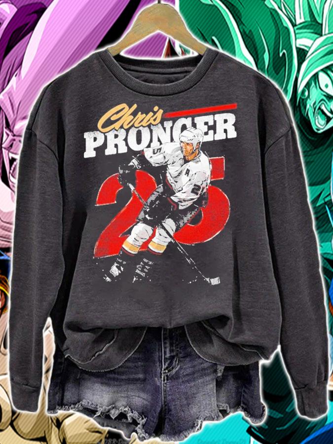 Chris Pronger Anaheim Retro Hockey Shirt t-shirt sweatshirt