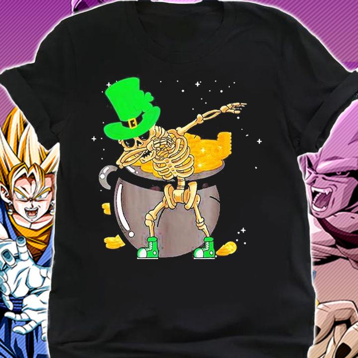 Dabbing Skull Cauldrons St Patrick's Day T-Shirt t-shirt shirt