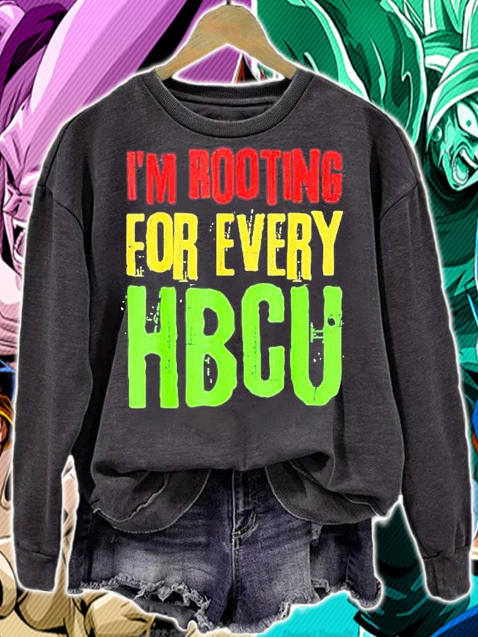 Im Rooting For Every Hbcu Black History Month T-Shirt t-shirt sweatshirt