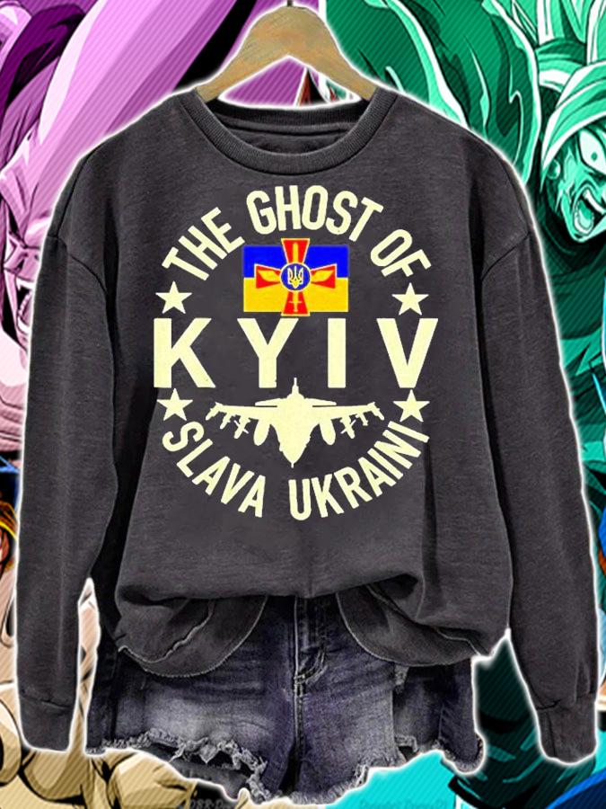The Ghost Of Kyiv Slavia Ukraini T-Shirt t-shirt sweatshirt