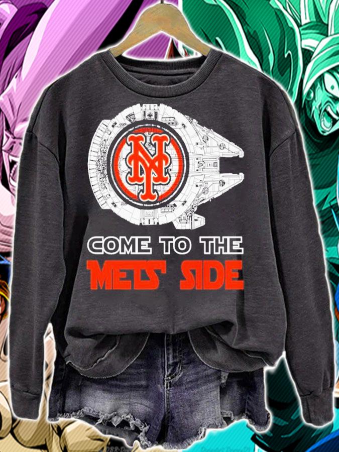 Come to the Mets Side Star Wars New York shirt t-shirt sweatshirt