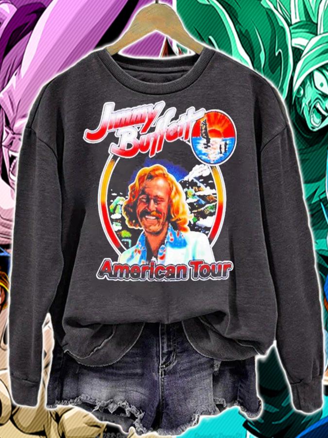 Dave Portnoy Jimmy Buffett 1979 Volcano American Tour Shirt t-shirt sweatshirt