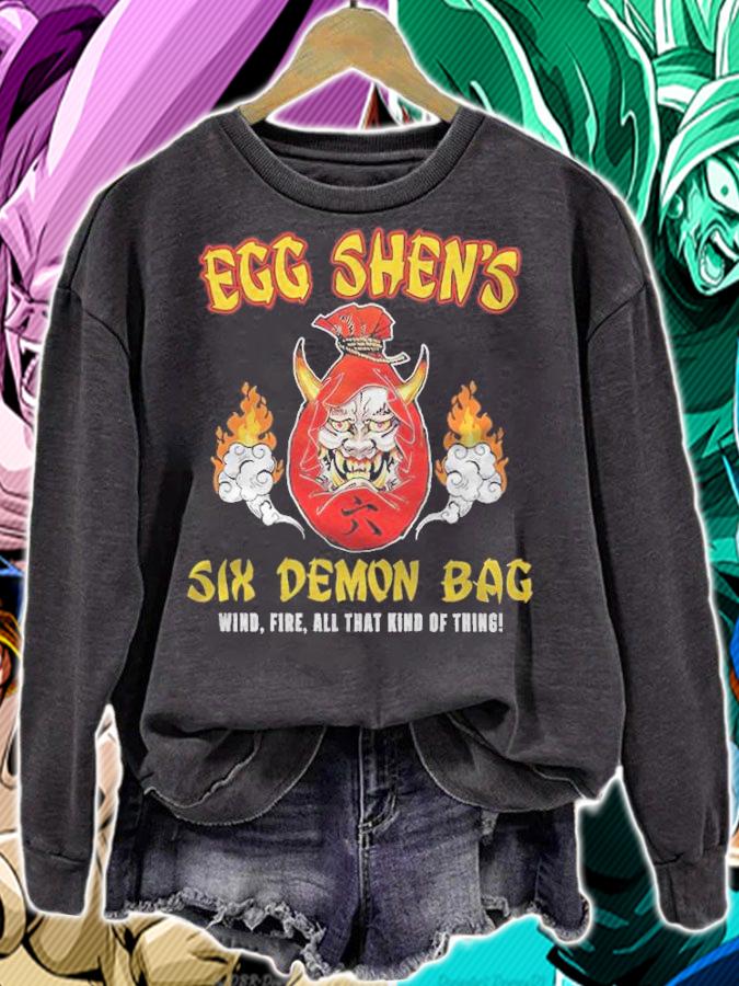 Egg Shen's Six Demon Bag Wind Fire All That Kind Of Thing Shirt t-shirt sweatshirt