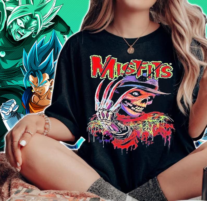Freddy Krueger Misfits T-Shirt t-shirt woman shirt