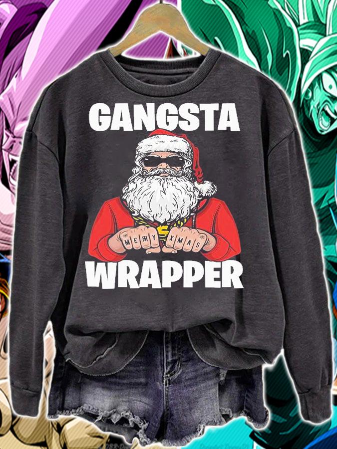 Gangsta Wrapper Sweatshirt T-Shirt t-shirt sweatshirt