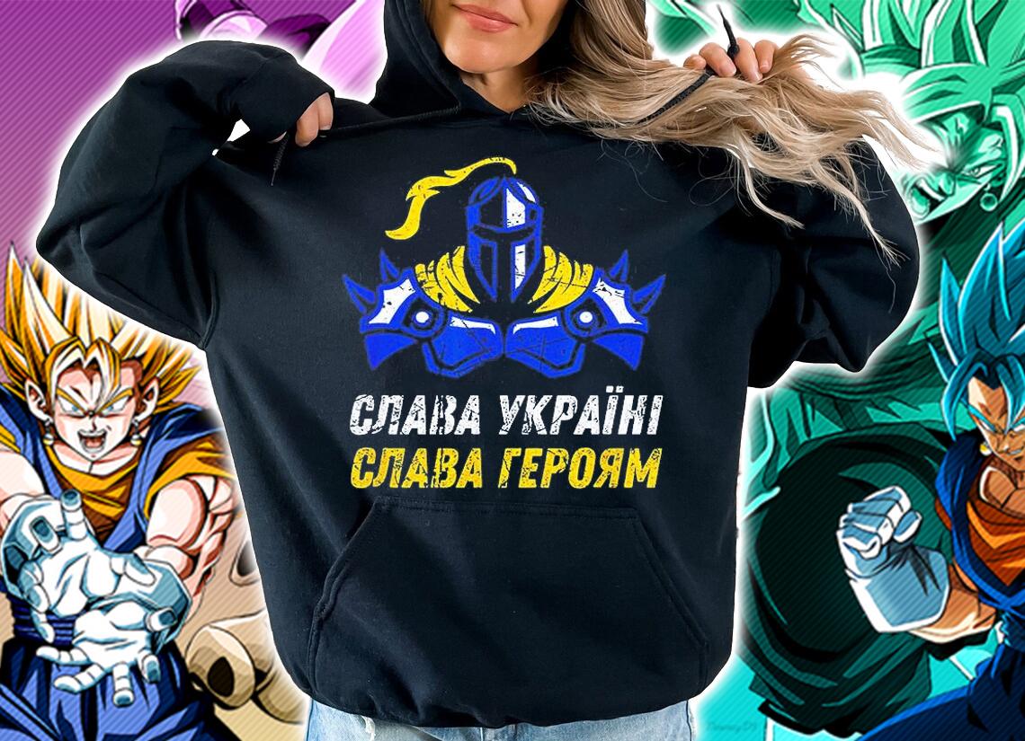 Glory to Ukraine Glory to the Heroes Soldier Distressed Free Ukraine T-Shirt t-shirt hoodie