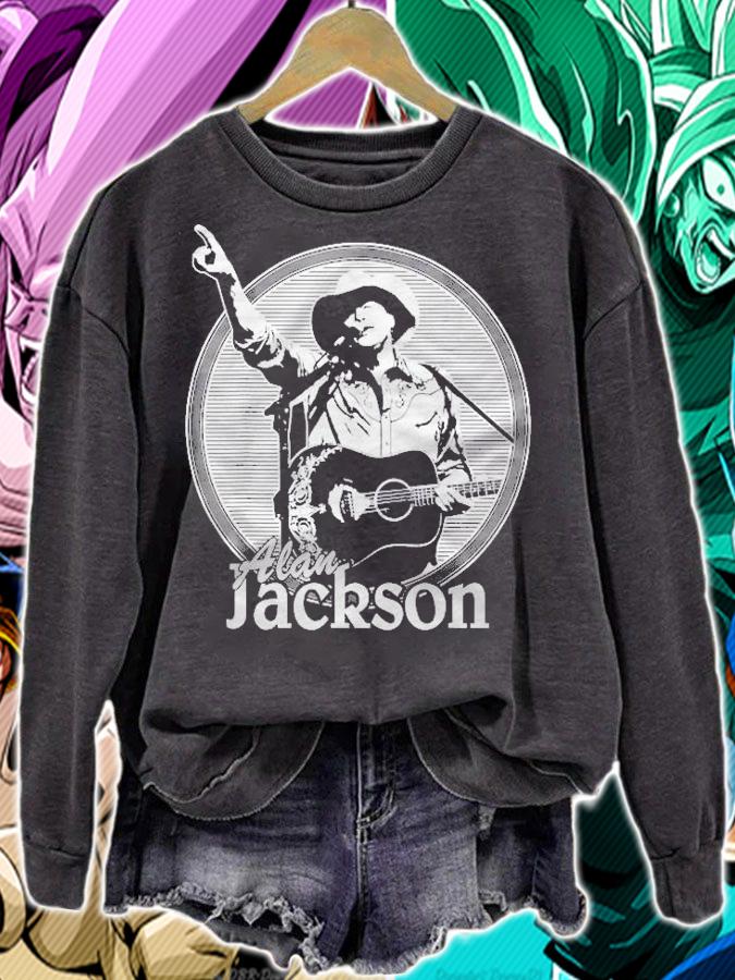 Graphic Alan Jackson Design Arts American Singer Songwriter T-shirt t-shirt sweatshirt