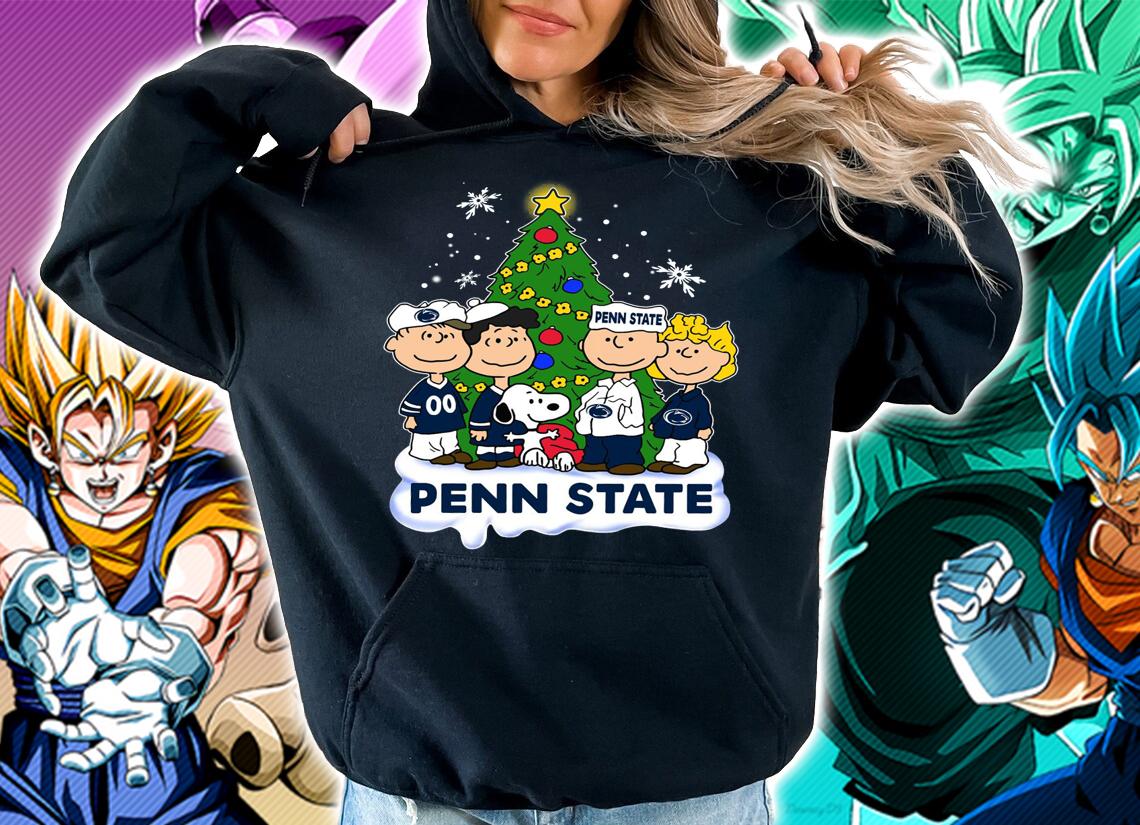 Penn State Peanuts Snoopy Christmas Tree Penn State Nittany Lions t-shirt hoodie