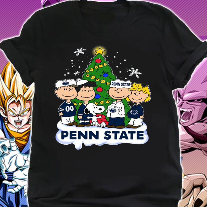Penn State Peanuts Snoopy Christmas Tree Penn State Nittany Lions t-shirt shirt