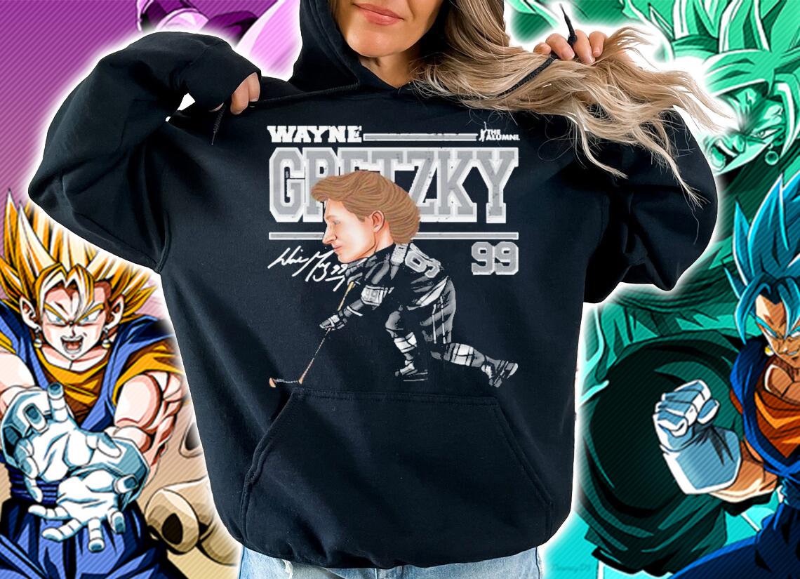 Wayne Gretzky Los Angeles Cartoon Hockey Shirt t-shirt hoodie