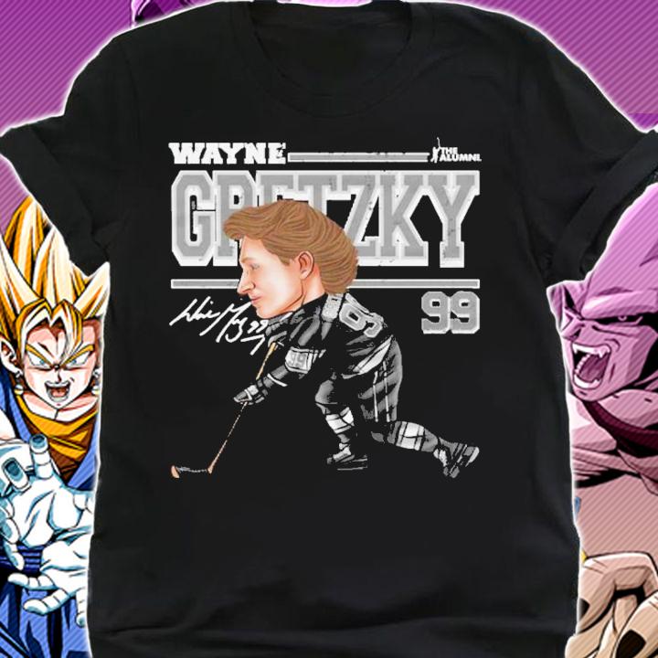 Wayne Gretzky Los Angeles Cartoon Hockey Shirt t-shirt shirt