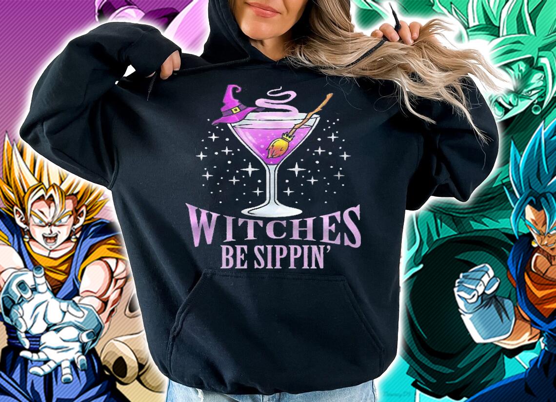 Witches Be Sippin Halloween Drinking Shirt t-shirt hoodie