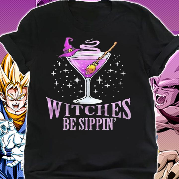 Witches Be Sippin Halloween Drinking Shirt t-shirt shirt