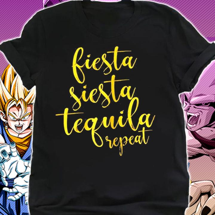 Womens Fiesta Siesta Tequila Repeat T-Shirt t-shirt shirt