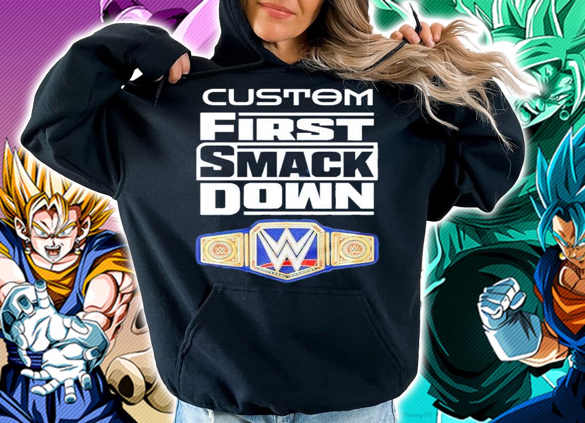 WWE Custom First SmackDown Shirt t-shirt hoodie