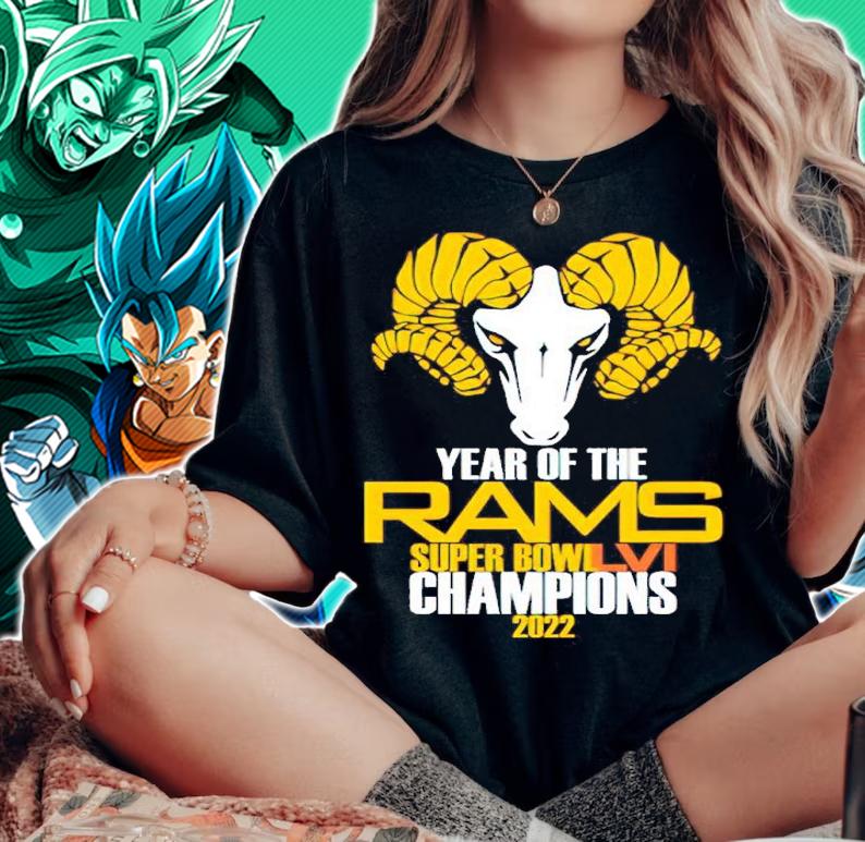 Year of the Rams Super Bowl Champions 2022 shirt t-shirt woman shirt