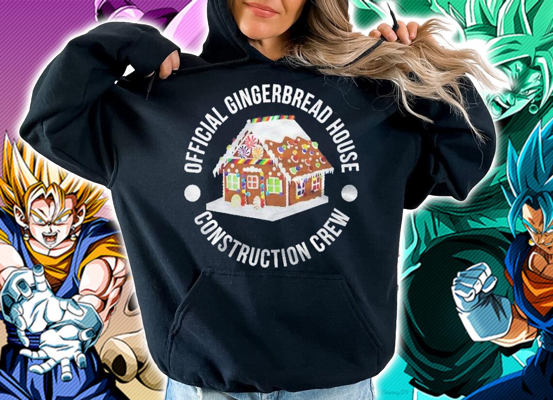 Funny Official Gingerbread House Construction Crew Christmas Shirt t-shirt hoodie