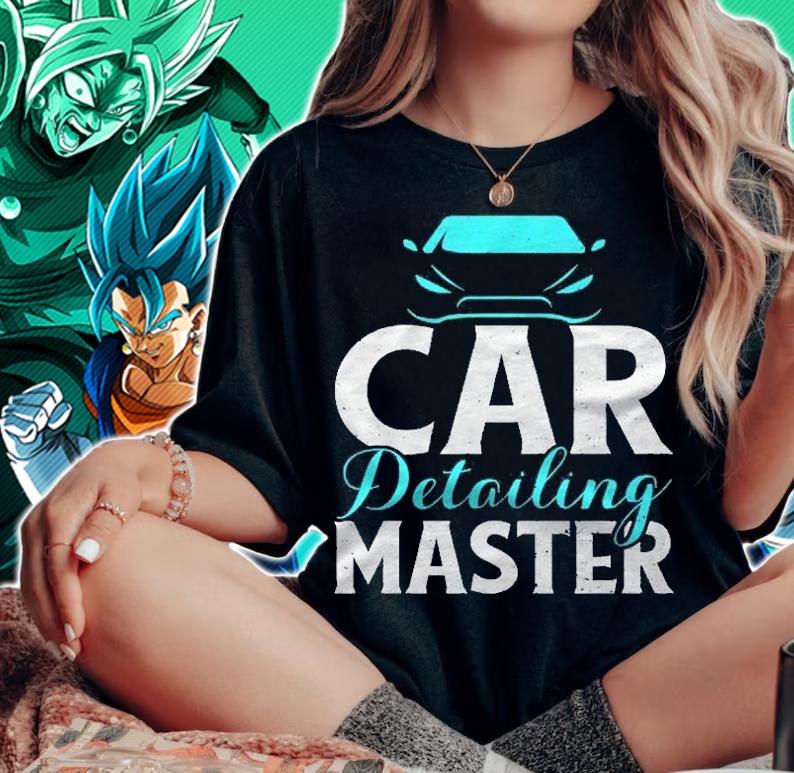 Funny Retro Vintage Auto Repair Car Detailing Master Shirt t-shirt woman shirt