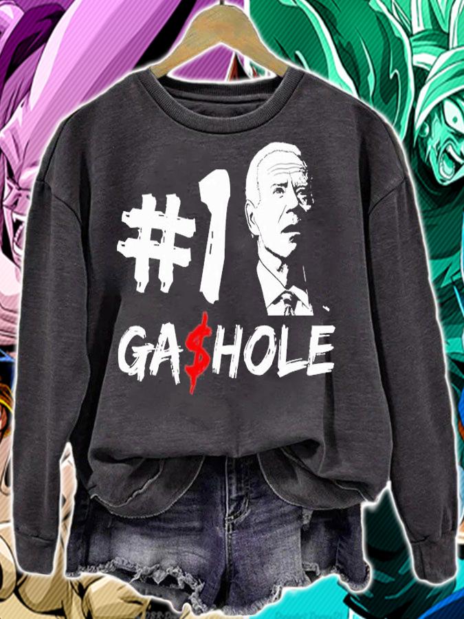 Gashole Biden Gas Pump Gas Prices Meme I Did That T-Shirt t-shirt sweatshirt
