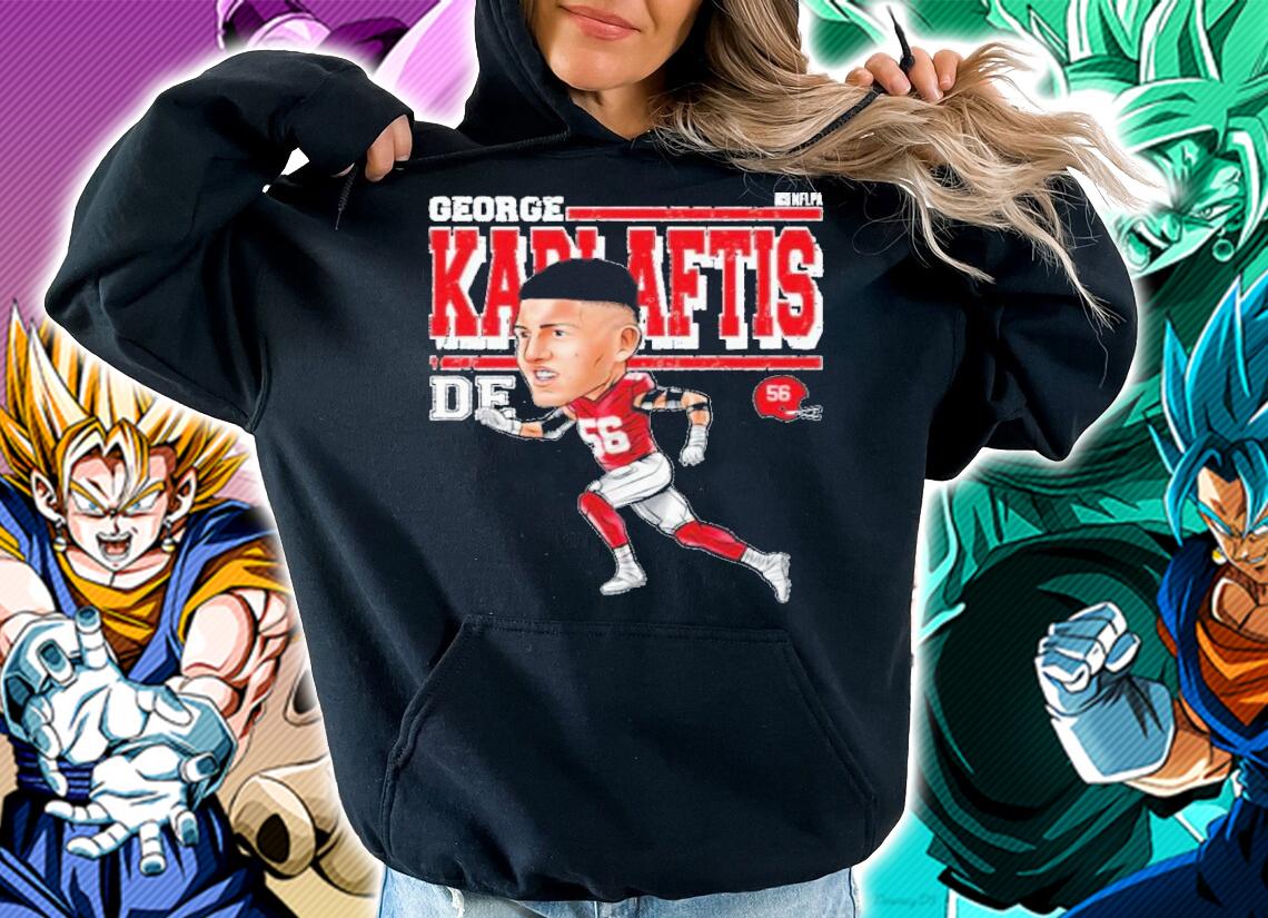 George Karlaftis Kansas City Cartoon Football Shirt t-shirt hoodie