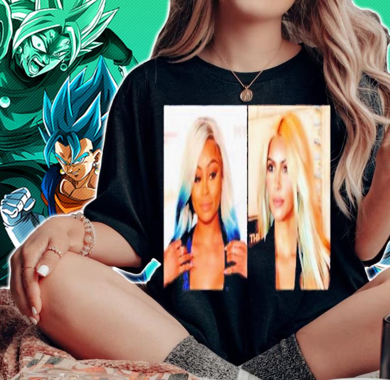 Kim Kardashian Blac Chyna The Most Famous Female Reality TV Stars Shirt t-shirt woman shirt