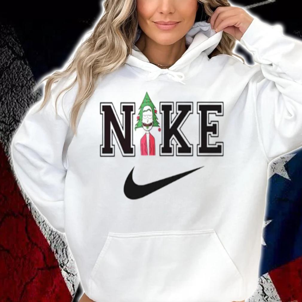 Nike Logo Rick Sanchez Christmas t-shirt hoodie