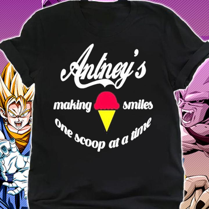 Cameron Johnson Wearing Antney's Making Smiles One Scoop At A Time Shirt shirt