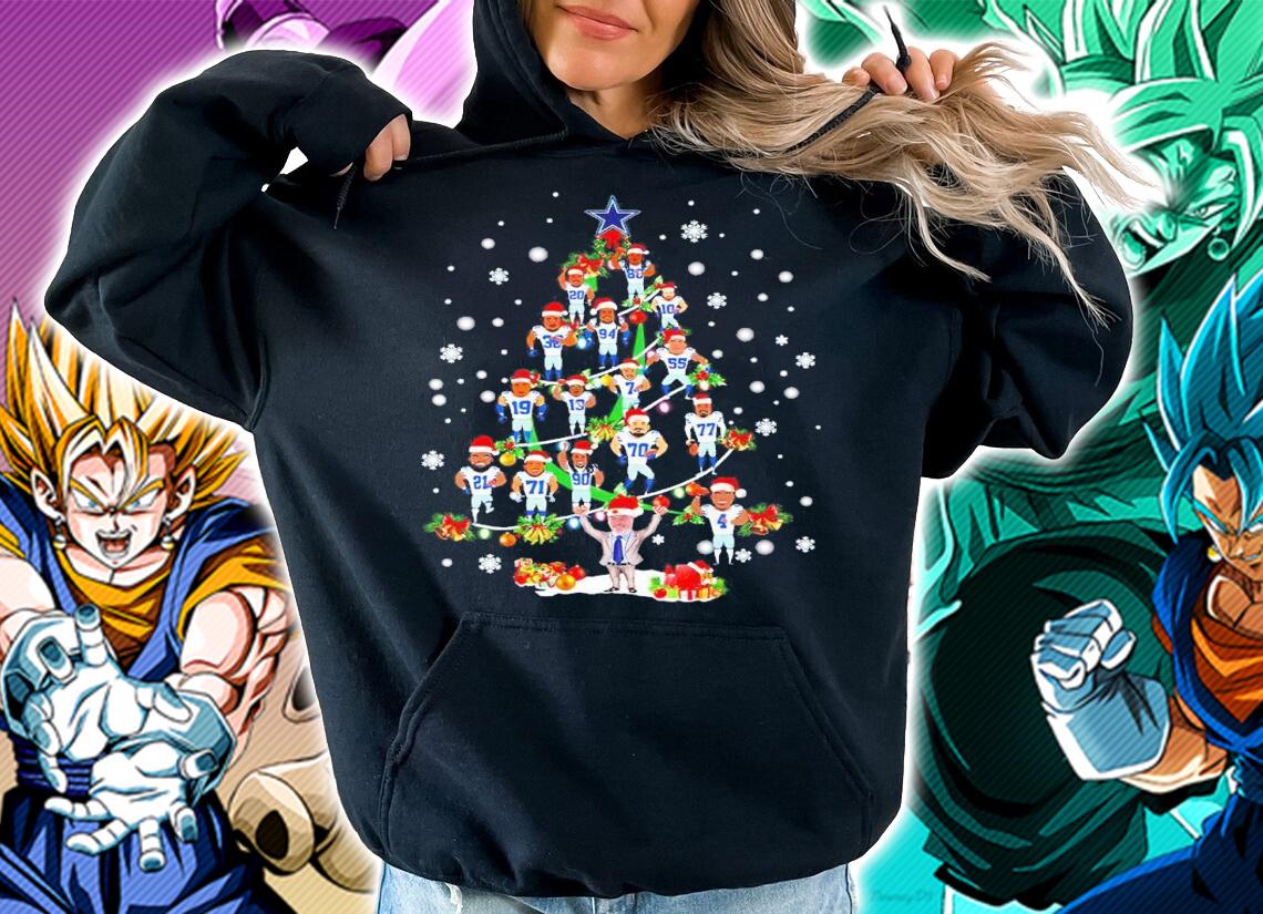 Dallas Cowboys Football Team Cute Christmas Tree t-shirt hoodie