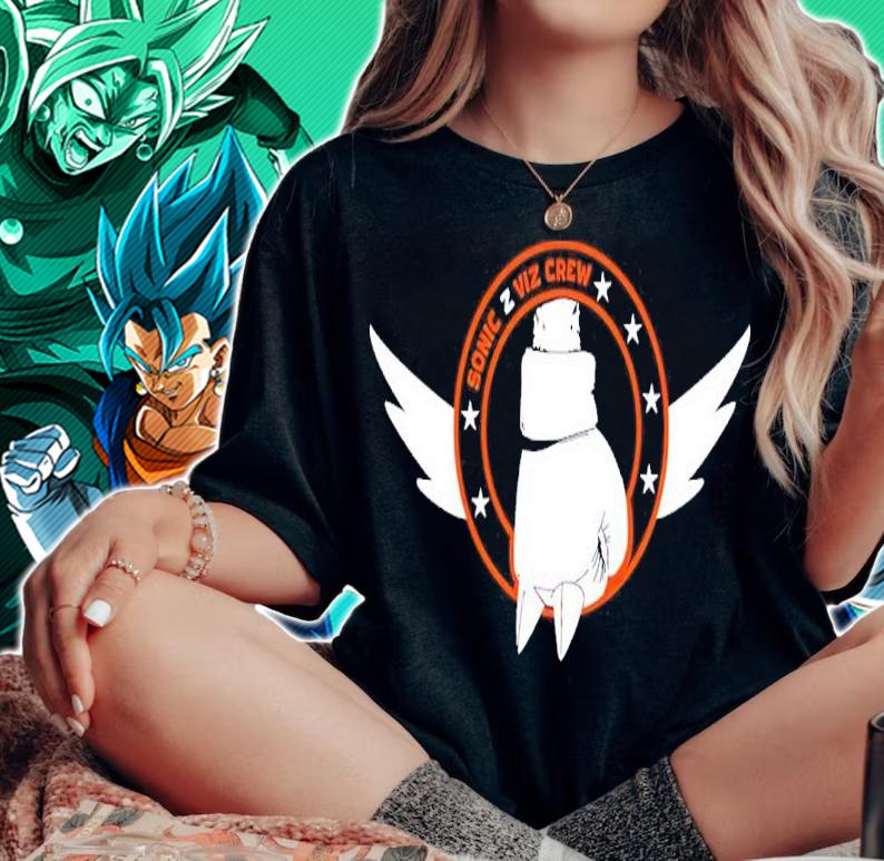 GamesCage Hype Guy Sonic 2 Viz Crew Shirt woman shirt