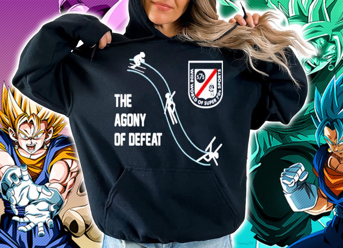 The Agony Of Defeat Super 70s Sports Shirt hoodie