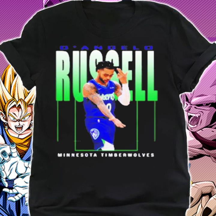 D'Angelo Russell Minnesota Timberwolves Basketball Shirt shirt