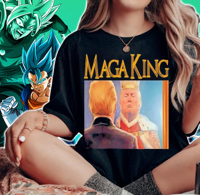 Her Smiles King Donald Trump Maga King Shirt woman shirt