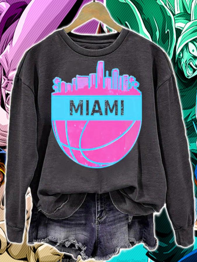 Miami Basketball T-shirt sweatshirt