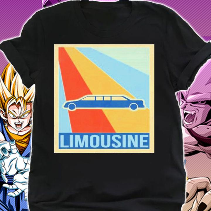 Retro Limousine Car Lovers Gift T-Shirt shirt