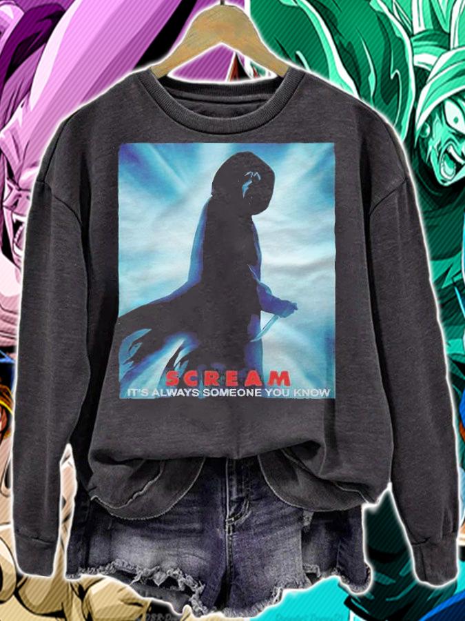 Scream it's always someone you know T-shirt sweatshirt