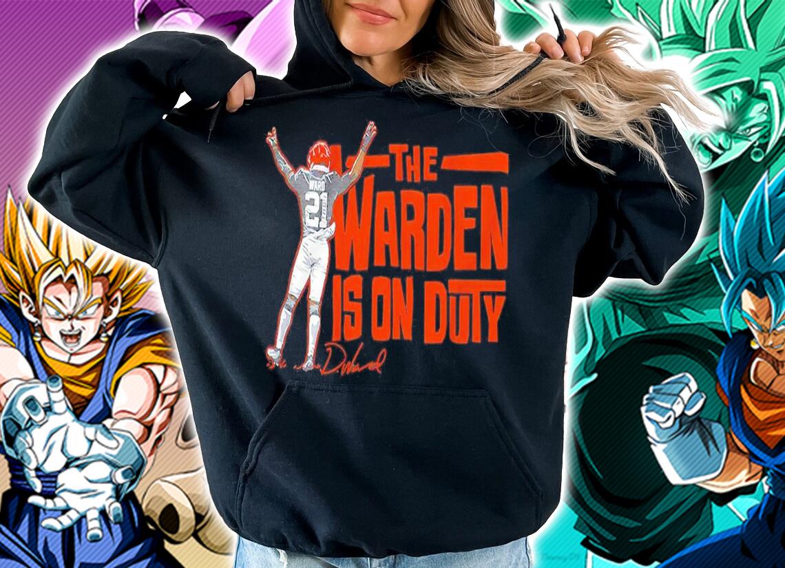 Denzel Ward The Warden's On Duty Shirt hoodie